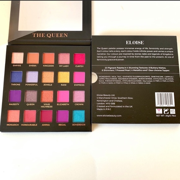Best Makeup Brand, Pigmented Eyeshadow, Eloise The Queen Eyeshadow Palette - Picture 2 of 5